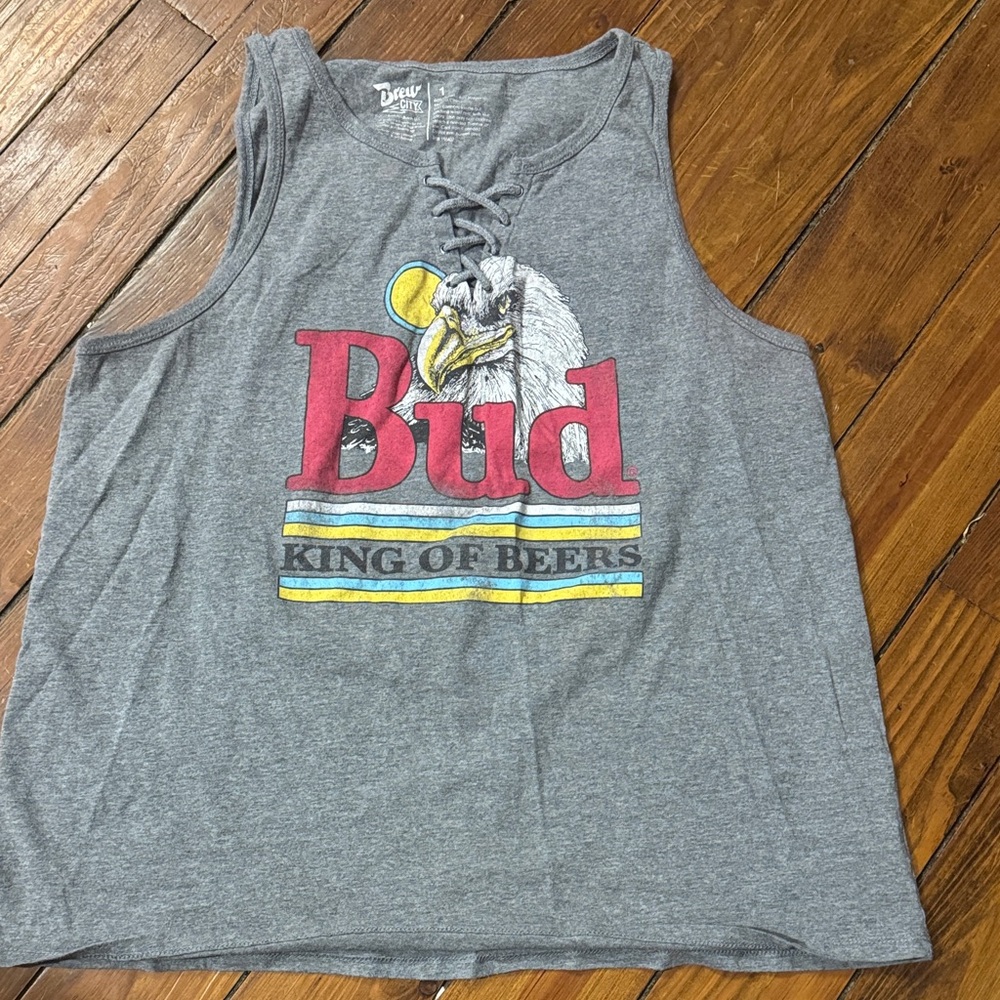 Torrid Gray Graphic Tank Top